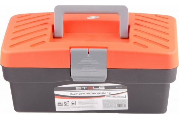 Ящик для инструмента 285 х 155 х 125 мм 12" , пластик STELS 90723