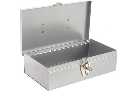 Ящик для инструмента металлический (284х160х78 мм) MATRIX 906055 Ящик для инструмента металлический (284х160х78 мм) MATRIX 906055