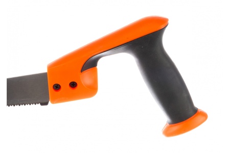 Ножовка SANTOOL 300 мм по дереву выкружная каленый зуб двухкомпонентная ручка TPI 9 030100-001-300