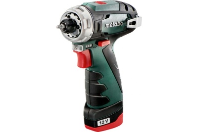 Аккумуляторный винтоверт Metabo PowerMaxx BS 12В, 2х2.0, LC12, кейс 600984500