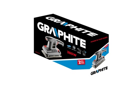Вибрационная шлифовальная машина GRAPHITE 59G323
