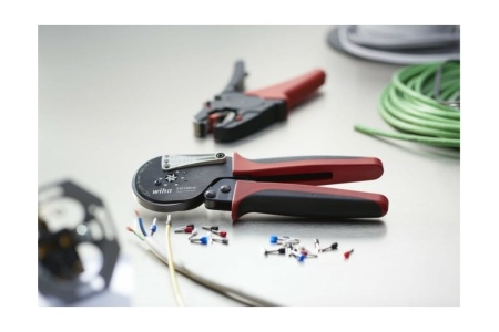 Автоматический обжимной инструмент для муфт оконцевания жил Wiha wih41246