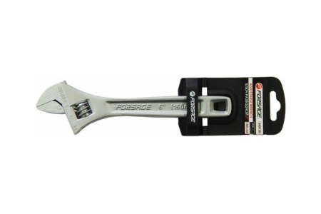 Разводной ключ Forsage Profi CRV 8"-200 мм , на пластиковом держателе 5485 F-649200