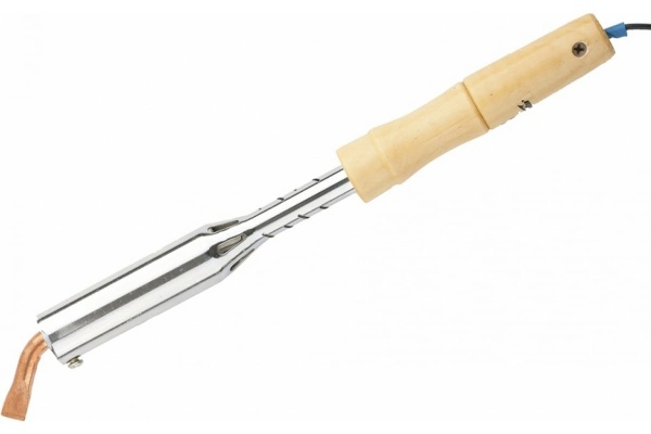 Паяльник электрика с деревянной ручкой 150Вт, 220В SPARTA 913165