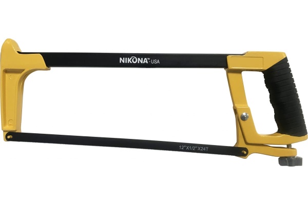 Ножовка по металлу NIKONA с алюминиевой рукояткой 12 34-341
