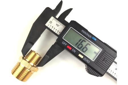 Ниппель латунный переходной пневмо 1/2"НР - 3/8"НР Профитт 9276287