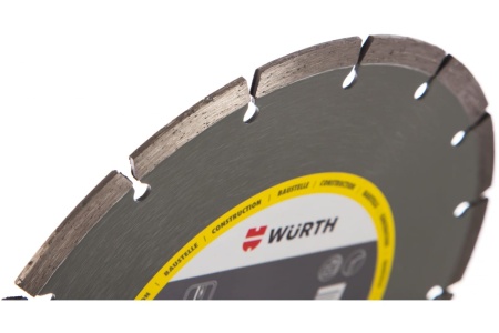 Диск отрезной алмазный 2,4-H8,5-BO22,23-D230 (230х22.2х2.4 мм) WURTH 0668152230961 1