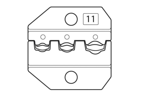 Пресс-клещи КВТ CTB-11 74852