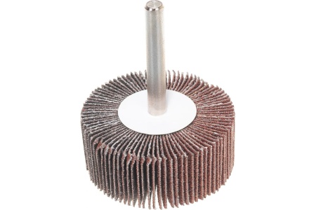 Круг шлифовальный веерный лепестковый (50х20 мм; P100; тип КЛО) Зубр 36601-100