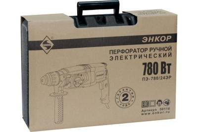 Перфоратор Энкор SDS+ ПЭ-780/24ЭР 50116