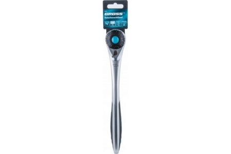 Ключ трещоточный, 120 зубьев 1/2" GROSS 14137 Ключ трещоточный, 120 зубьев 1/2" GROSS 14137