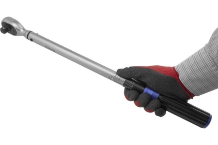 Динамометрический ключ щелчкового типа Forsage Premium с быстрой фиксацией, 40-220 Нм, 1/2", в пластиковом кейсе F-6474535