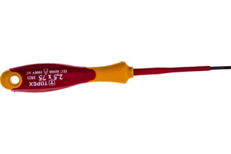 Шлицевая отвертка TOPEX 1000 В 39D470