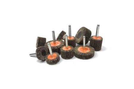 Щетка лепестковая абразивная ROXTOP на шпинделе (30х10х6 мм; Р60) RoxelPro 133305