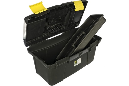 Ящик пластиковый для инструмента 19" (490х275х240 мм) FIT 65573