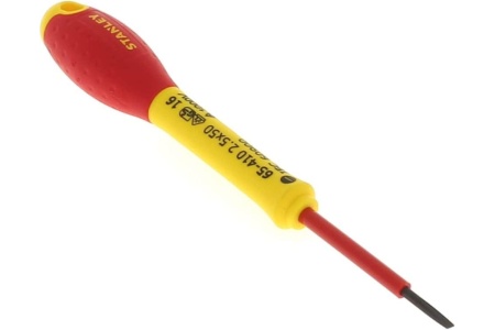 Диэлектрическая отвертка FATMAX 1000V 2.5 х 50 мм Stanley 0-65-410