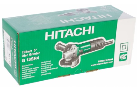 Угловая шлифмашина Hitachi G13SR4-NU + алмазный диск Carat