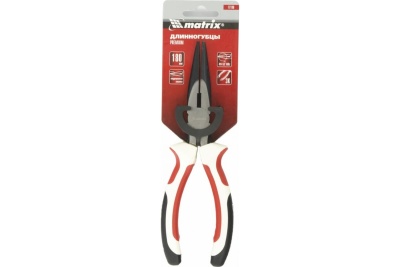 Прямые длинногубцы MATRIX Premium 180 мм 17186