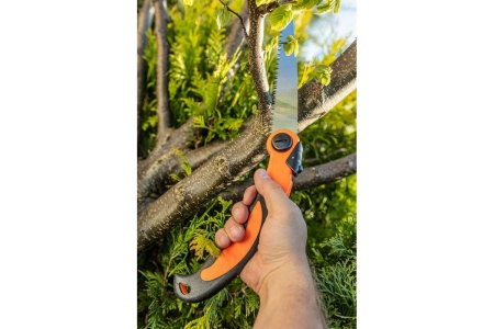 Складная пила NEO Tools 43 см, зуб 3D, двухкомпонентная рукоятка 63-120