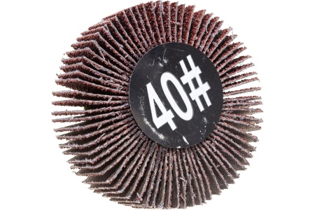 Круг шлифовальный лепестковый на шпильке (60х20х6 мм; P40) Русский Мастер РМ-53265