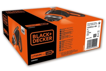 Аккумуляторная отвертка Black+Decker CS3653LC
