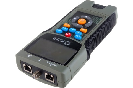 Сетевой тестер кабеля 5Bites UTP/FTP/STP RJ45, TEL RJ11/12, BNC, рефлектометр TDR, LCD LY-CT030 PRO