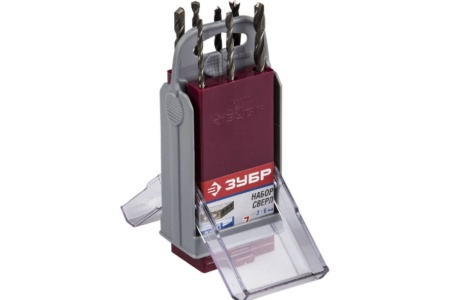 Набор сверл комбинированный 7 шт. для электродрели ЗУБР 4-29704-H7-SB