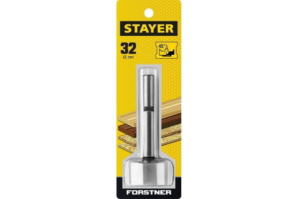 Сверло Форстнера STAYER Forstner по дереву 32 мм 29985-32_z01 Сверло Форстнера STAYER Forstner по дереву 32 мм 29985-32_z01