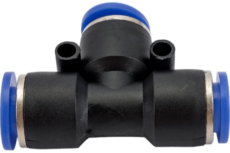 Фитинг цанговый тройник 10 мм Pegas pneumatic 5604