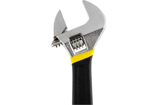 Разводной ключ с измерительной шкалой и прорезиненной ручкой PARK 25 см 105471 Разводной ключ с измерительной шкалой и прорезиненной ручкой PARK 25 см 105471