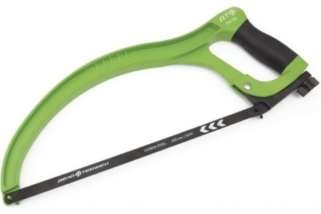 Цельноалюминиевая ножовка по металлу с обрезиненной рукоятью 300 мм Дело техники 265331