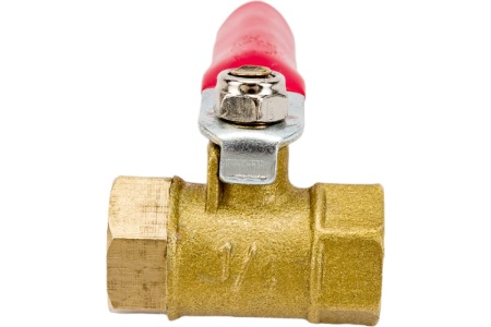 Шаровой кран Pegas pneumatic внутренняя резьба 1/4"F х1/4"F 4405