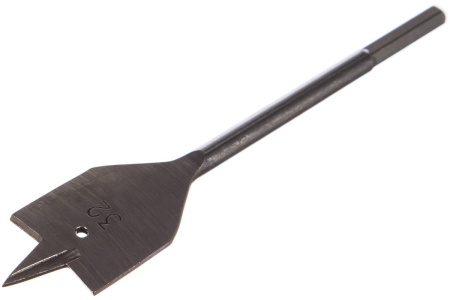 Сверло по дереву перовое (32х150 мм) СИБРТЕХ 70382 Сверло по дереву перовое (32х150 мм) СИБРТЕХ 70382