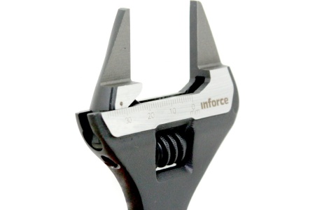 Разводной ключ с тонкими губками 200 мм Inforce 06-05-99