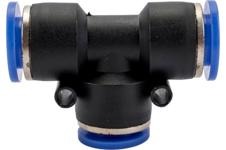 Фитинг цанговый тройник 12 мм Pegas pneumatic 5605