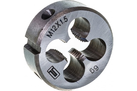 Плашка М12 х 1,5 мм СИБРТЕХ 77031