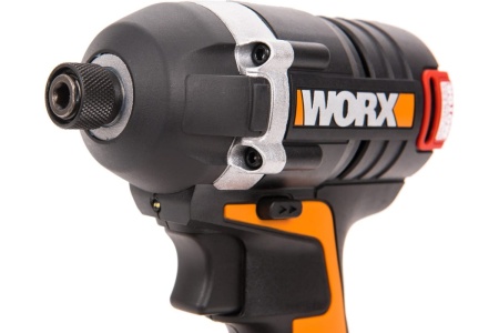 Аккумуляторный бесщеточный винтоверт WORX Impact 20В, бесщеточный, 2Ач x2, кейс WX292