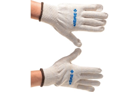 Трикотажные перчатки с защитой от скольжения ЗУБР ЭКСПЕРТ-ПРОТЕКТОР размер L-XL; 10 пар 11390-K10