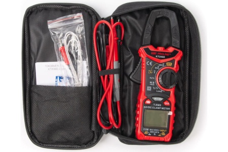 Токовые цифровые клещи КВТ KT 206D PROLINE 80753