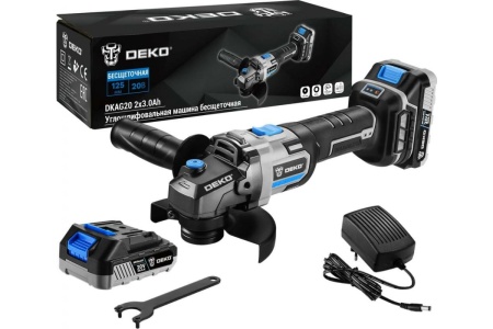 Углошлифовальная бесщеточная машина DEKO DKAG20 063-4027