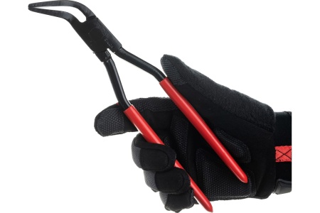 Кровельные изогнутые клещи STUBAI 45 градусов, длина 250 мм, ширина губок 40 мм, обычное соединение 282150