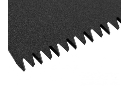 Ножовка по дереву GROSS PIRANHA, 500 мм, 7 TPI, 3D-зуб, тефл. покрытие, 2-х комп. рукоятка 24115