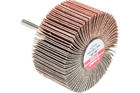 Круг шлифовальный веерный лепестковый на шпильке (30х60 мм; P180) Зубр 36602-180