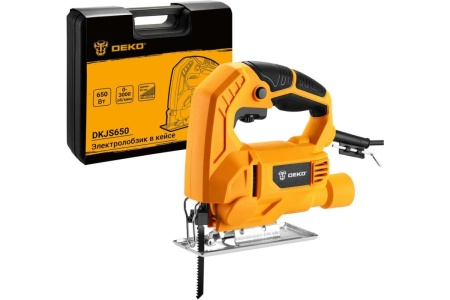 Электролобзик DEKO DKJS650 650 Вт, в кейсе 063-4329