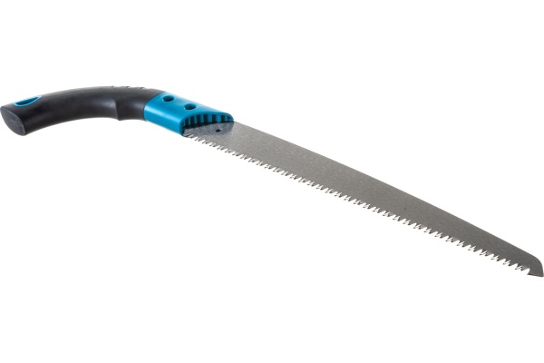 Универсальная пила по дереву Gross Piranha для кемпинга и сада 3D каленый зуб 9-10 TPI 330 мм двухкомпонентная рукоятка пенал 23612
