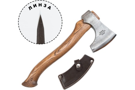 Кованый топор Петроградъ рославль 7 топорище н11, тип рк - линза (l) М00020963