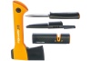 Промонабор из трех предметов Fiskars Х5 + нож общего назначения + точилка в сумке 1025441