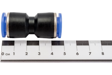 Фитинг для пластиковых трубок (12x12 мм) ROCKFORCE RF-SPU12