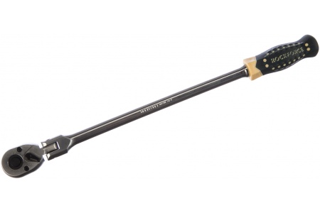 Шарнирная длинная трещотка 1/4 72 зуба ROCKFORCE RF-802218L