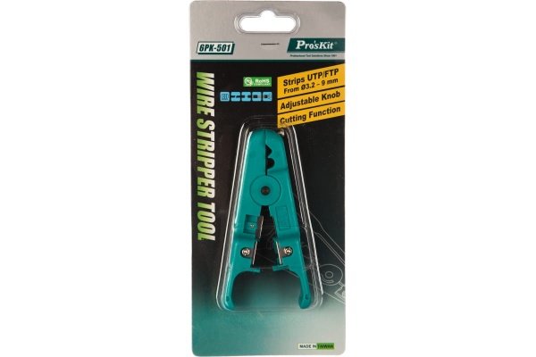 Инструмент для зачистки кабеля ProsKit 6PK-501 00136019